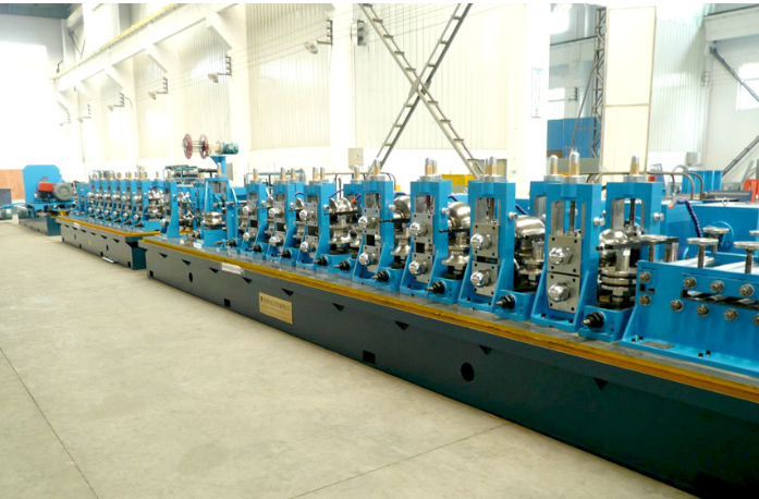 HG165 Tube Mill — HG165 big diameter tube mill from carbon steel